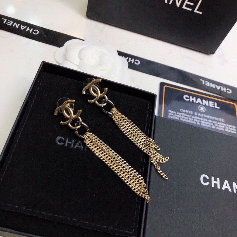 Ch*el earrings